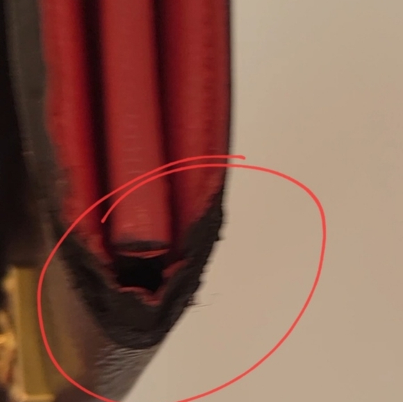 Authentic Louis Vuitton Monogram Portefeuille Pallas Red Wallet - Picture 11 of 17